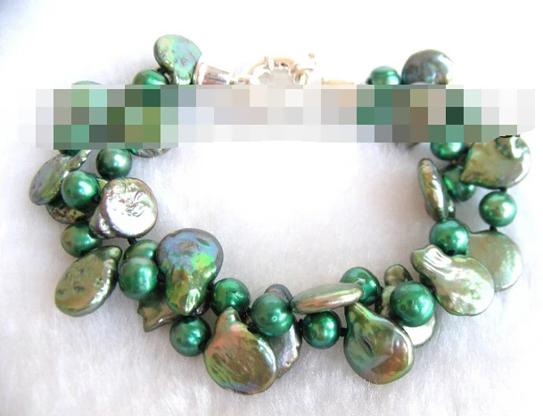 Hot sell Noble- FREE SHIPPING>>>@@ > 03771 green coin freshwater pearls bracelet
Hot sell Noble- FREE SHIPPING>>>@@ > 03771 green coin freshwater pearls bracelet