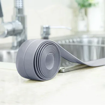 1 ROLL PVC Material Kitchen Bathroom Wall Sealing Tape Waterproof Mold Proof Adhesive Tape 38mm*3.2m
1 ROLL PVC Material Kitchen Bathroom Wall Sealing Tape Waterproof Mold Proof Adhesive Tape 38mm*3.2m