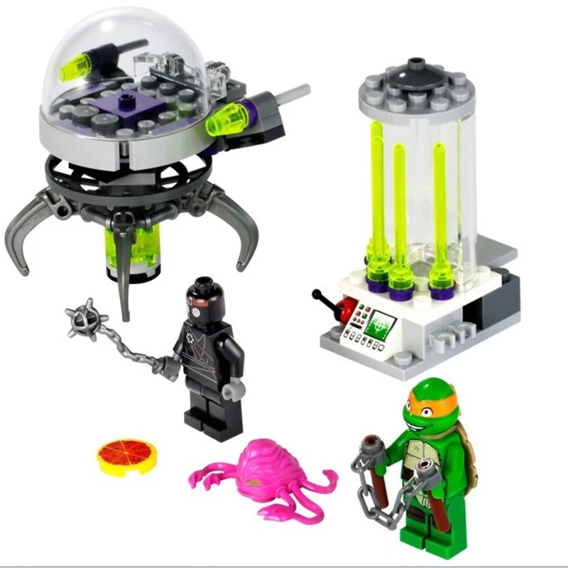 New Compatible LegoINGlys Ninja Kraang Lab Escape 10206 DIY Model Sets Building Kit Blocks Children Toys Brick Movie Games
New Compatible LegoINGlys Ninja Kraang Lab Escape 10206 DIY Model Sets Building Kit Blocks Children Toys Brick Movie Games
