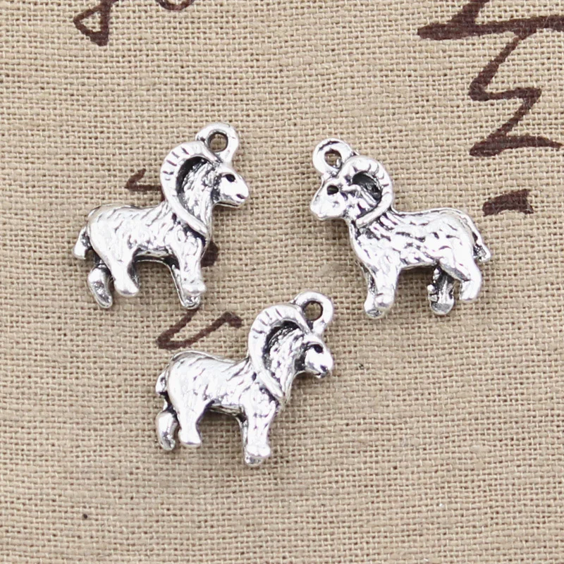 10pcs Charms goat ram 23x19mm Antique Silver Plated Pendants Making DIY Handmade Tibetan Silver Jewelry
10pcs Charms goat ram 23x19mm Antique Silver Plated Pendants Making DIY Handmade Tibetan Silver Jewelry