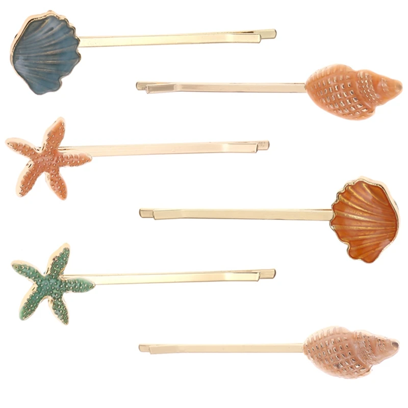 1pc Free Ship New Mode Style Sweet Conch Sea Star Shell Barrettes Hair Clip Hair Accessory Wholesale For Women Birthday Gifts
1pc Free Ship New Mode Style Sweet Conch Sea Star Shell Barrettes Hair Clip Hair Accessory Wholesale For Women Birthday Gifts