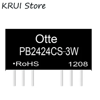 supply power module dcdc 24v to 24v 0.125a PB2424CS-3W isolated regulated single output dc-dc converter
supply power module dcdc 24v to 24v 0.125a PB2424CS-3W isolated regulated single output dc-dc converter