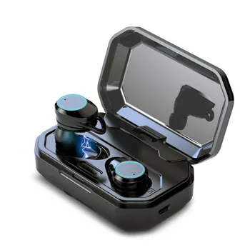 New True Wireless Earbuds Bluetooth 5.0 Earphones Touch Control Headset IPX6 Waterproof Earphone with 3000 MAh Power Bank
New True Wireless Earbuds Bluetooth 5.0 Earphones Touch Control Headset IPX6 Waterproof Earphone with 3000 MAh Power Bank