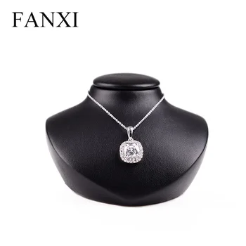 FANXI Free Shipping Resin Mold Wrapped with Black PU Leather Jewellery Display Stand for Necklace& Pendant Exhibitor Mannequins
FANXI Free Shipping Resin Mold Wrapped with Black PU Leather Jewellery Display Stand for Necklace& Pendant Exhibitor Mannequins