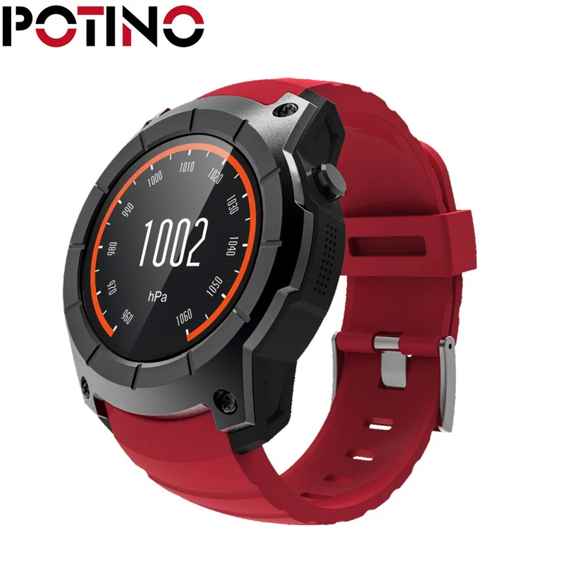 Potino профессии GPS спортивные часы S968 IP68 Водонепроницаемый сна монитор сердечного