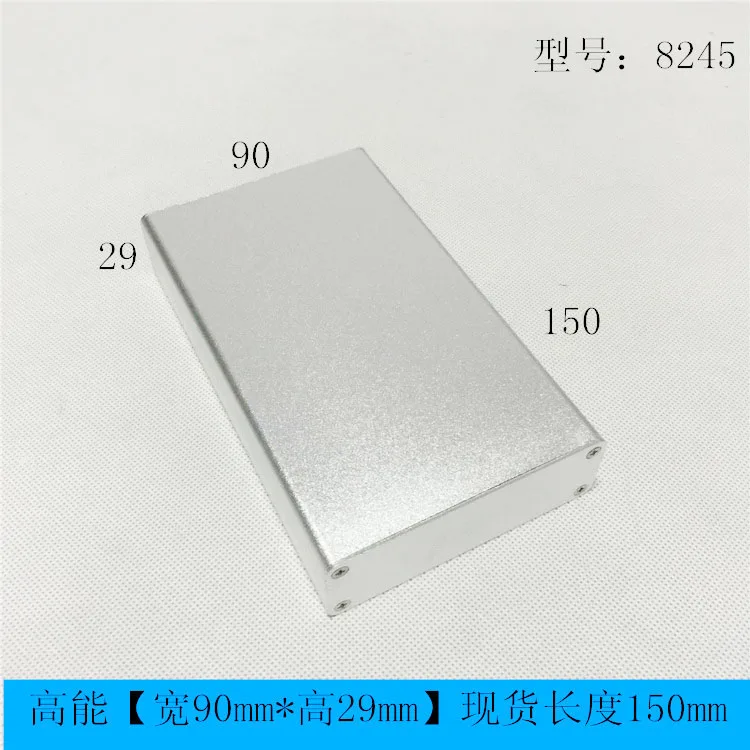 Aluminum Enclosure Box PCB Instrument Box DIY Electronic Project Case 90mm*29mm*100/150mm 8245
Aluminum Enclosure Box PCB Instrument Box DIY Electronic Project Case 90mm*29mm*100/150mm 8245
