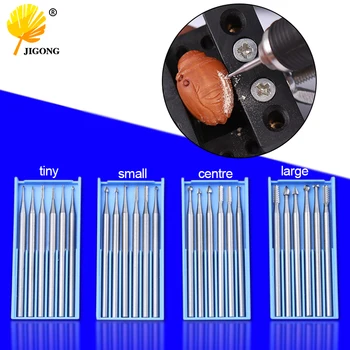 6pcs 2.35mm handle tungsten steel milling cutter olive carving knife micro-carving knife
6pcs 2.35mm handle tungsten steel milling cutter olive carving knife micro-carving knife
