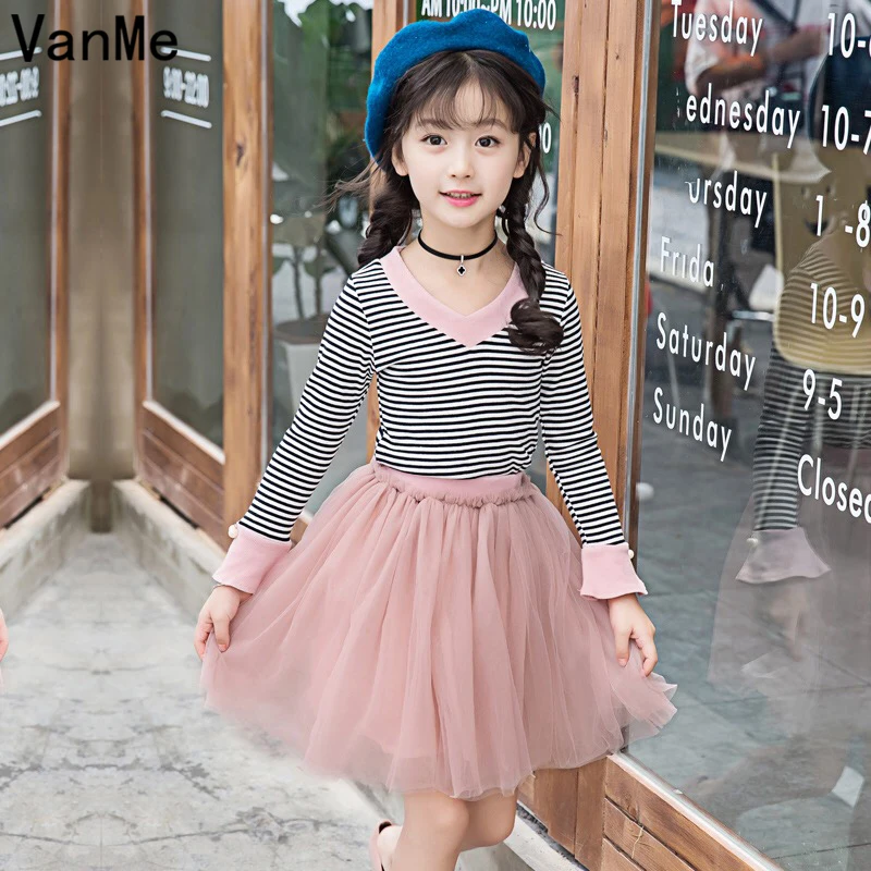 Mannp Girl Clothing Set Spring Long Sleeve Blue Striped Shirts for girls two Piece Sets Causal Cartoon 2Pcs Blouse AM-40178
Mannp Girl Clothing Set Spring Long Sleeve Blue Striped Shirts for girls two Piece Sets Causal Cartoon 2Pcs Blouse AM-40178