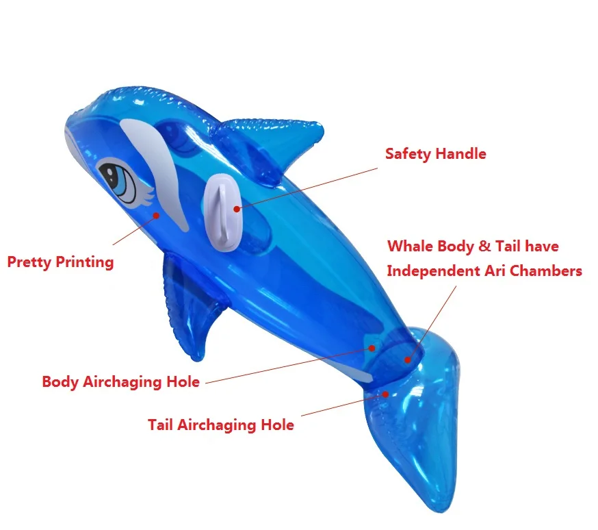 41036 Bestway 117x71cm Vinyl See-through Whale Rider For Over 3 Years 46x28" Fish Rider With Strong Handles Inflatable Fish Toy
41036 Bestway 117x71cm Vinyl See-through Whale Rider For Over 3 Years 46x28" Fish Rider With Strong Handles Inflatable Fish Toy