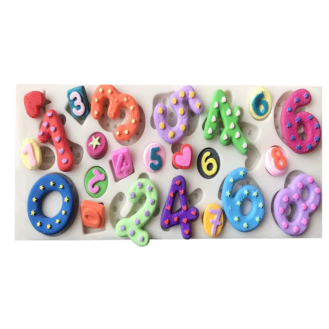 High Quality Sugarcraft 1 Piece Number Shape Silicone Mold Fondant Mold Cake Decorating Tools Chocolate Gumpaste Mold
High Quality Sugarcraft 1 Piece Number Shape Silicone Mold Fondant Mold Cake Decorating Tools Chocolate Gumpaste Mold