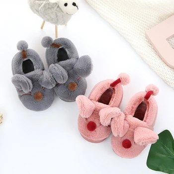 Children Winter Shoes Warm Bag With Parent-child Cotton Slippers Cute Little Mouse Baby Boys Girls Cotton Shoes 1-4Y
Children Winter Shoes Warm Bag With Parent-child Cotton Slippers Cute Little Mouse Baby Boys Girls Cotton Shoes 1-4Y