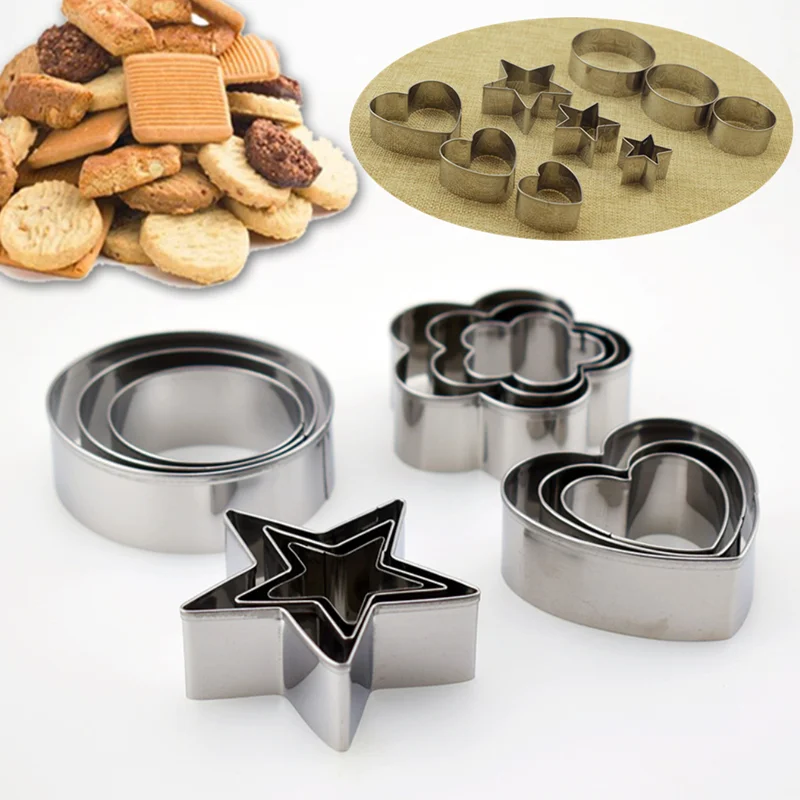 3pcs/set Stainless Steel Heart Star Cake Cookie Mold Cake Baking Cutter Molds DIY Fruit Cutting Moulds Home Kitchen Baking Tools
3pcs/set Stainless Steel Heart Star Cake Cookie Mold Cake Baking Cutter Molds DIY Fruit Cutting Moulds Home Kitchen Baking Tools