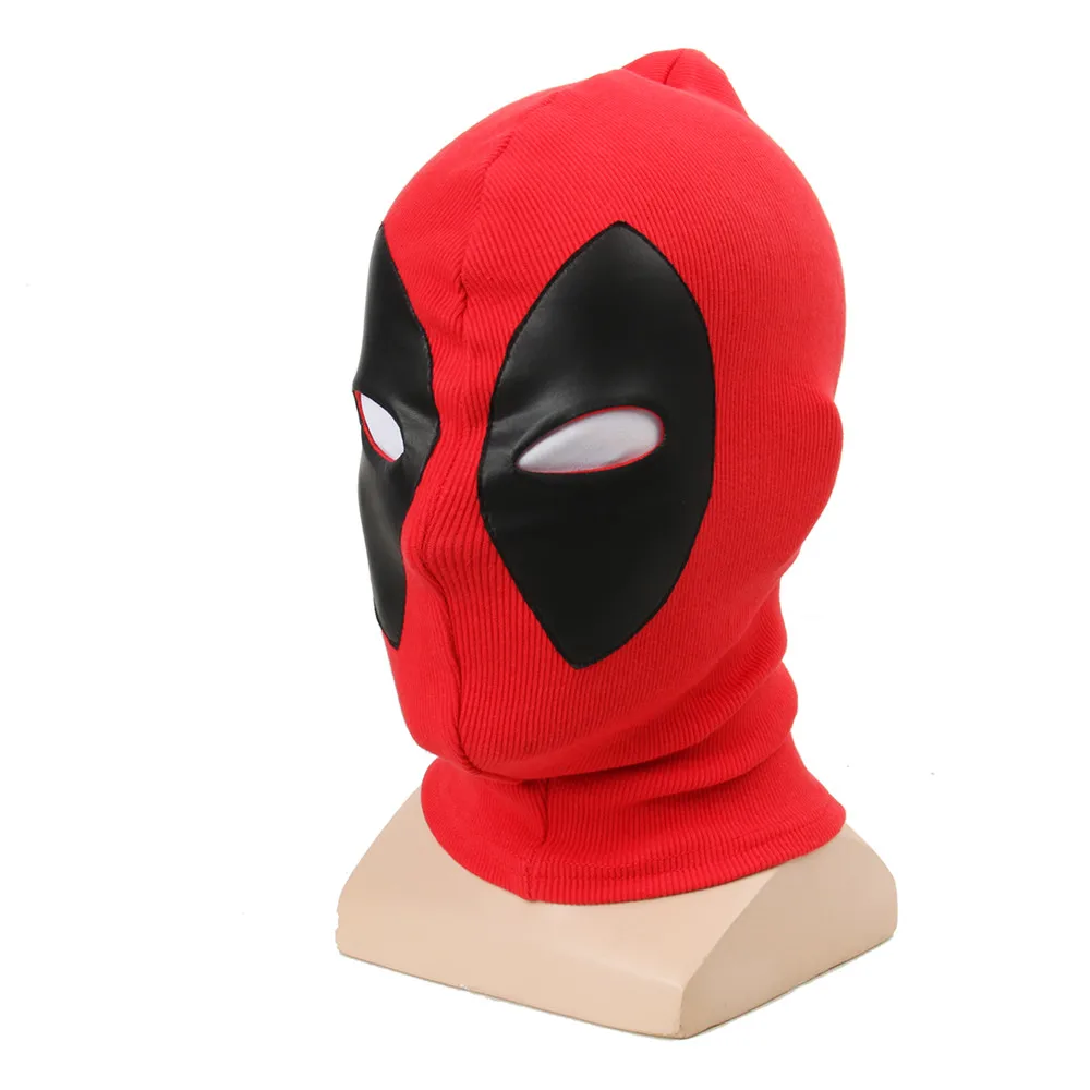 

1pcs Deadpool Masks Superhero Balaclava Halloween Cosplay Costume X Men Hats Headgear Party Neck Hood Full Face Mask