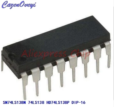 1pcs/lot SN74LS138N 74LS138 integrated digital logic IC Replacement HD74LS138P new original DIP-16 In Stock
1pcs/lot SN74LS138N 74LS138 integrated digital logic IC Replacement HD74LS138P new original DIP-16 In Stock