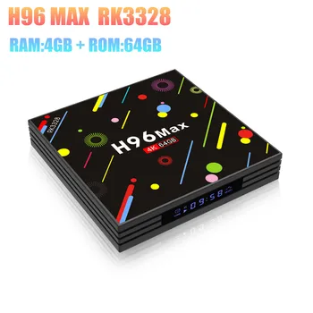 H96 MAX H2 TV Box Android 7.1 RK3328 Quad-Core 4GB 64GB Set Top Box 2.4G/5G Wifi 100Mbps Bluetooth 4.0 4K USB3.0 Media Player
H96 MAX H2 TV Box Android 7.1 RK3328 Quad-Core 4GB 64GB Set Top Box 2.4G/5G Wifi 100Mbps Bluetooth 4.0 4K USB3.0 Media Player