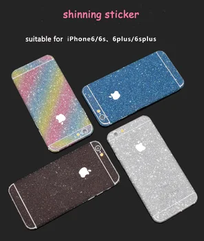 200pcs Glitter Bling Mobile Phone Sticker for iPhone 7 7s Twinkling Colorful Protective Film Full Body Phone DIY accessories
200pcs Glitter Bling Mobile Phone Sticker for iPhone 7 7s Twinkling Colorful Protective Film Full Body Phone DIY accessories