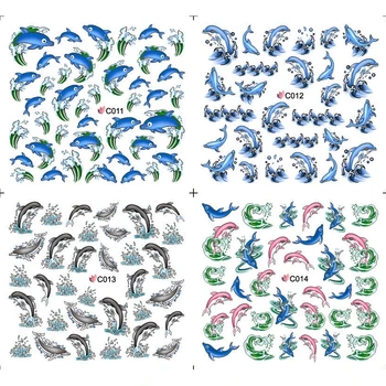 4 PACKS / LOT BIG FISH DOLPHIN WAVE SEA NAIL TATTOOS STICKER WATER DECAL NAIL ART C011-014
4 PACKS / LOT BIG FISH DOLPHIN WAVE SEA NAIL TATTOOS STICKER WATER DECAL NAIL ART C011-014