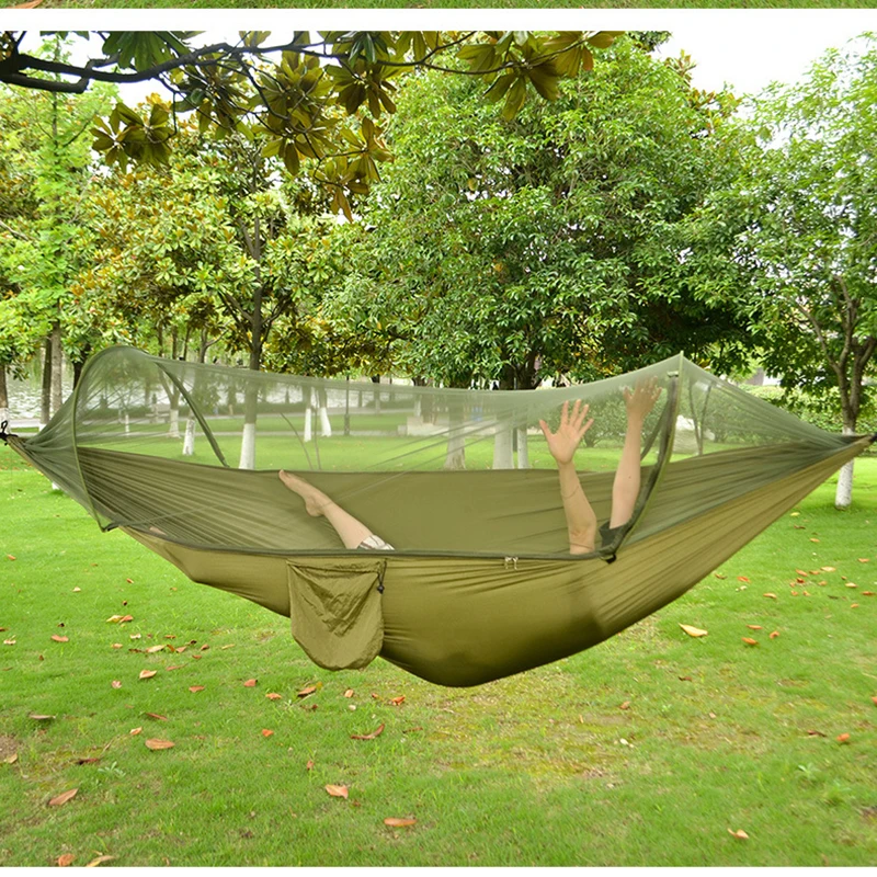Outdoor Mosquito Net Parachute Hammock With Adjustable Straps And Carbines Large Stocking Camping Hanging Sleeping Bed Portable
Outdoor Mosquito Net Parachute Hammock With Adjustable Straps And Carbines Large Stocking Camping Hanging Sleeping Bed Portable