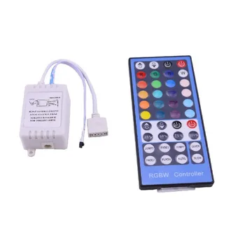 40Key RGBW LED Controller DC 12V 24V 4 Channel Wireless Remote Control 8A Dimmer Switch for SMD 5050 RGBW RGBWW LED Strip Tape
40Key RGBW LED Controller DC 12V 24V 4 Channel Wireless Remote Control 8A Dimmer Switch for SMD 5050 RGBW RGBWW LED Strip Tape