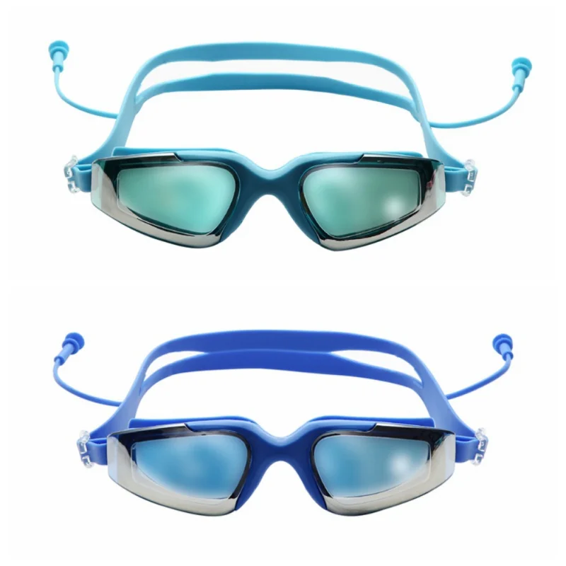 Professional Waterproof anti-fog conjoined earplugs swimming goggles Silicone Swimming Goggles Anti-fog UV Swimming Glasses Eye
Professional Waterproof anti-fog conjoined earplugs swimming goggles Silicone Swimming Goggles Anti-fog UV Swimming Glasses Eye