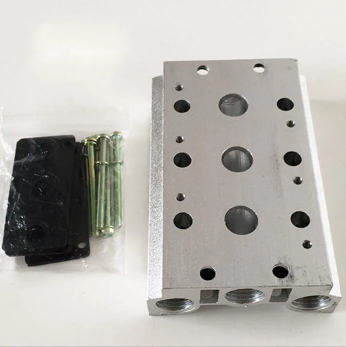 4V210-08 4V210 4V220 Valves Air Exhaust Manifold 200M-10F Pneumatic Base 10 Position Solenoid Valve Plate
4V210-08 4V210 4V220 Valves Air Exhaust Manifold 200M-10F Pneumatic Base 10 Position Solenoid Valve Plate