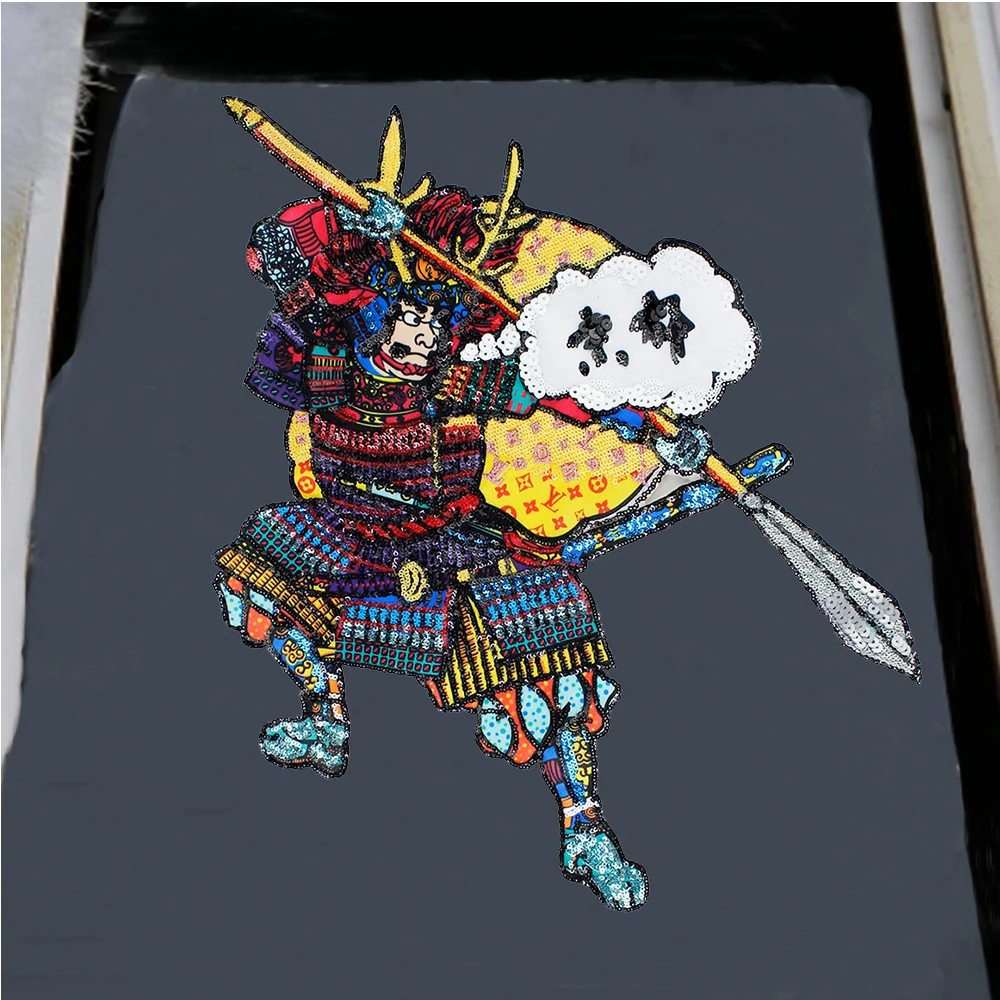 Sequin Japan Samurai Armour and Vikings Warrior Armour patch Military Tactical Morale Badge Kyoto Patch P28
Sequin Japan Samurai Armour and Vikings Warrior Armour patch Military Tactical Morale Badge Kyoto Patch P28