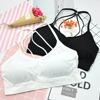 Teenage Girl Underwear Solid Color Cotton Bras Wireless Breathable Training Bra for Girls Child Bra Padded Brassiere
Teenage Girl Underwear Solid Color Cotton Bras Wireless Breathable Training Bra for Girls Child Bra Padded Brassiere