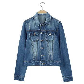 Fashion Jeans Jacket Women 2019 Spring Autumn Long Sleeve Single Breasted Short Casual Denim Coat 2XL Jaqueta Feminina
Fashion Jeans Jacket Women 2019 Spring Autumn Long Sleeve Single Breasted Short Casual Denim Coat 2XL Jaqueta Feminina