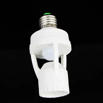 360 Degrees PIR Induction Motion Sensor IR Infrared E27 Plug Socket LED Light Sensor Switch Lamp Adapter
360 Degrees PIR Induction Motion Sensor IR Infrared E27 Plug Socket LED Light Sensor Switch Lamp Adapter