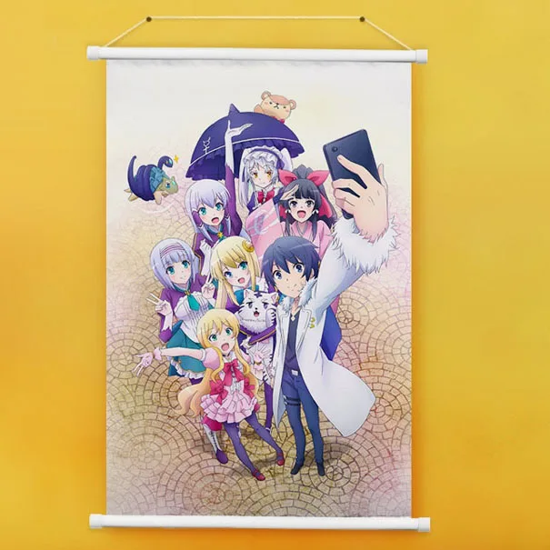 Anime Poster YURI!! on ICE Wall Scroll Painting Home Decor Cosplay Gift