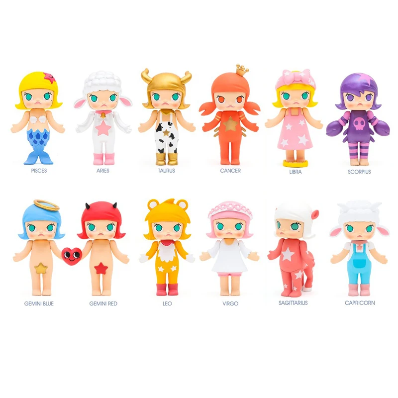 1pcs Limited Edition Molly Constellation Series Blind Box Hand-Doom Anime Action Figure Doll PVC Birthday Gift Toy
1pcs Limited Edition Molly Constellation Series Blind Box Hand-Doom Anime Action Figure Doll PVC Birthday Gift Toy