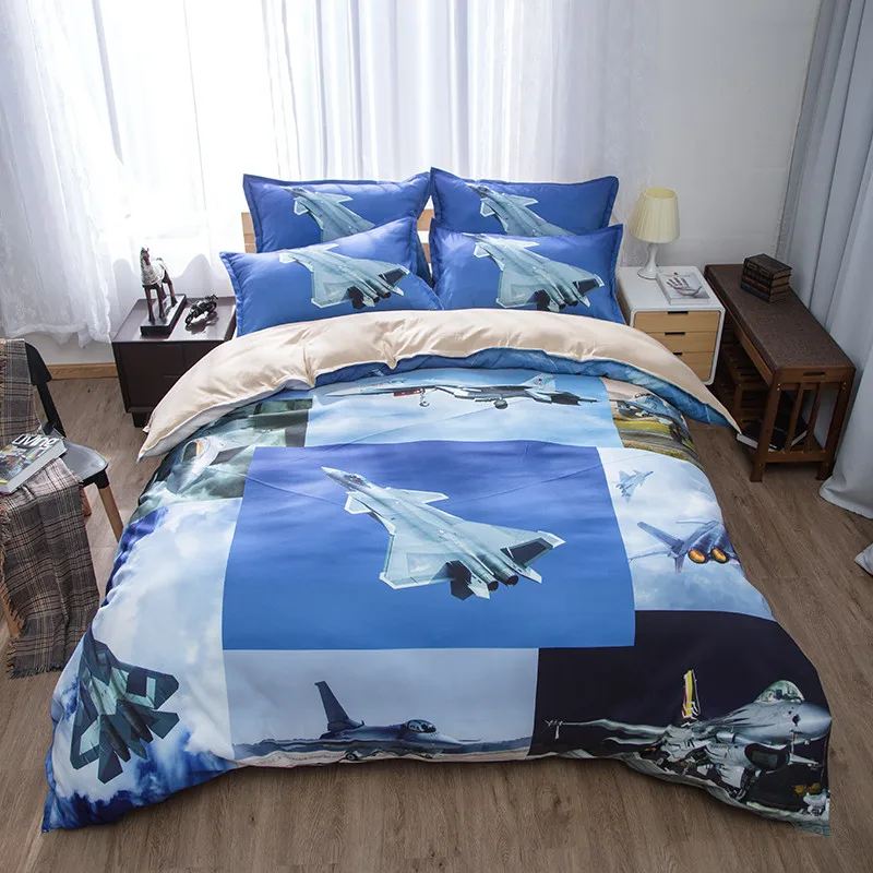 LLANCL Airplane Printed Quilt/Duvet/Comforter cover Adult Bedroom 3pcs Polyester Fiber Christmas Gift Blue Khaki color
LLANCL Airplane Printed Quilt/Duvet/Comforter cover Adult Bedroom 3pcs Polyester Fiber Christmas Gift Blue Khaki color