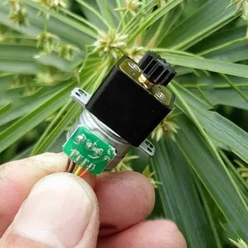 Micro 15MM Precision Reduction Gearbox DC 5V 2-Phase 4-Wire Full Metal Gear Reducer Stepper Motor Plastic Gear DIY Robot Car
Micro 15MM Precision Reduction Gearbox DC 5V 2-Phase 4-Wire Full Metal Gear Reducer Stepper Motor Plastic Gear DIY Robot Car
