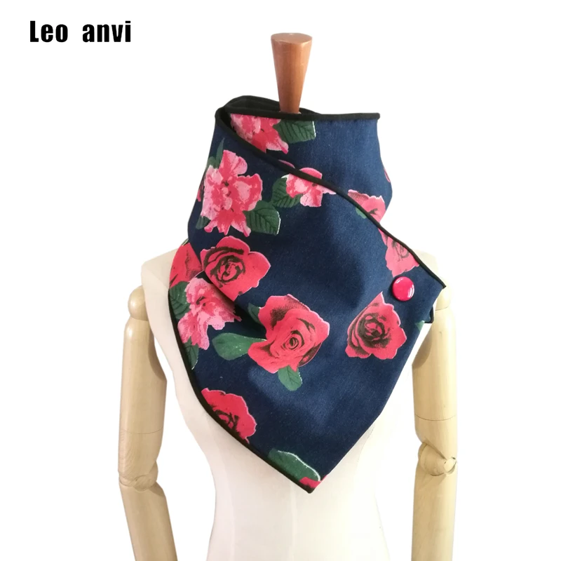Leo anvi new design Denim print roses Infinity Scarf women Cotton Tube Shawls Snap scarf neck warm Accessories Gift for Her
Leo anvi new design Denim print roses Infinity Scarf women Cotton Tube Shawls Snap scarf neck warm Accessories Gift for Her