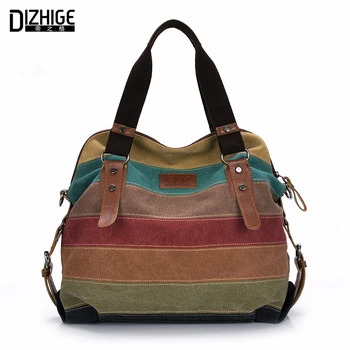 Canvas Bag Tote Striped Women Handbags Patchwork Women Shoulder Bag New Fashion Sac a Main Femme De Marque Casual Bolsos Mujer
Canvas Bag Tote Striped Women Handbags Patchwork Women Shoulder Bag New Fashion Sac a Main Femme De Marque Casual Bolsos Mujer