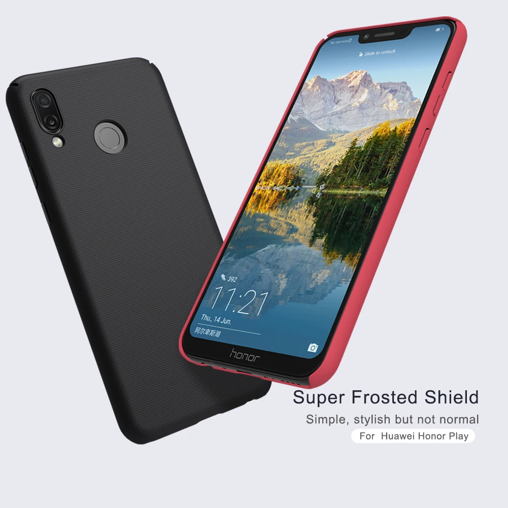 For huawei Honor Play case NILLKIN Super Frosted PC Hard plastic Shield Back Cover + screen protector For honor play cover case
For huawei Honor Play case NILLKIN Super Frosted PC Hard plastic Shield Back Cover + screen protector For honor play cover case