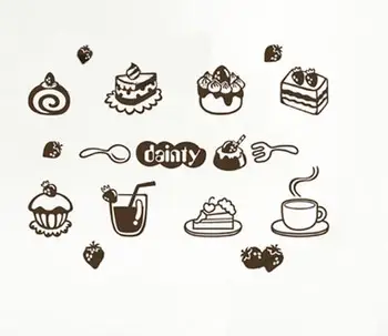 cake coffee store Showcase decoration sticker Milk tea shop Juice ice cream Cake food wall window sticker
cake coffee store Showcase decoration sticker Milk tea shop Juice ice cream Cake food wall window sticker