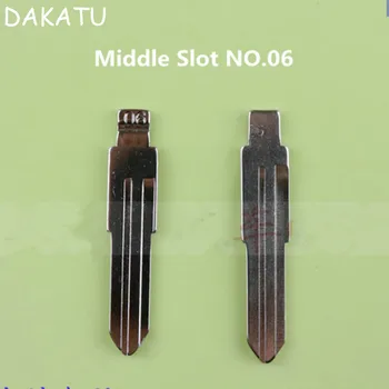 DAKATU Middle Slot Uncut remote key blade NO.06 For Nissan Bluebird Duke VANETTE CEFIRO Flip car key blade
DAKATU Middle Slot Uncut remote key blade NO.06 For Nissan Bluebird Duke VANETTE CEFIRO Flip car key blade