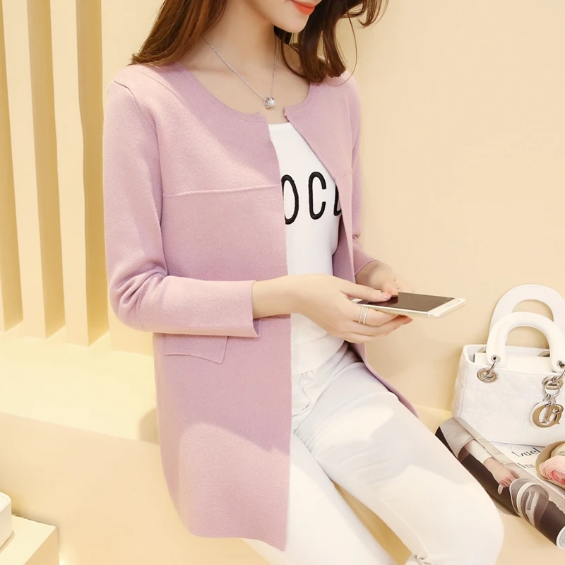 Long Cardigan Women 2018 New Fashion Autumn Winter Sweater Women Long Sleeve Knitted Cardigan Female Tricot Women Clothes NS4052
Long Cardigan Women 2018 New Fashion Autumn Winter Sweater Women Long Sleeve Knitted Cardigan Female Tricot Women Clothes NS4052