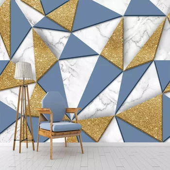 Modern 3D Simple Geometric Triangle Marble Mosaic Wallpaper Mural Sticker for Living Room TV Background Painting 3D Wall Cloth
Modern 3D Simple Geometric Triangle Marble Mosaic Wallpaper Mural Sticker for Living Room TV Background Painting 3D Wall Cloth