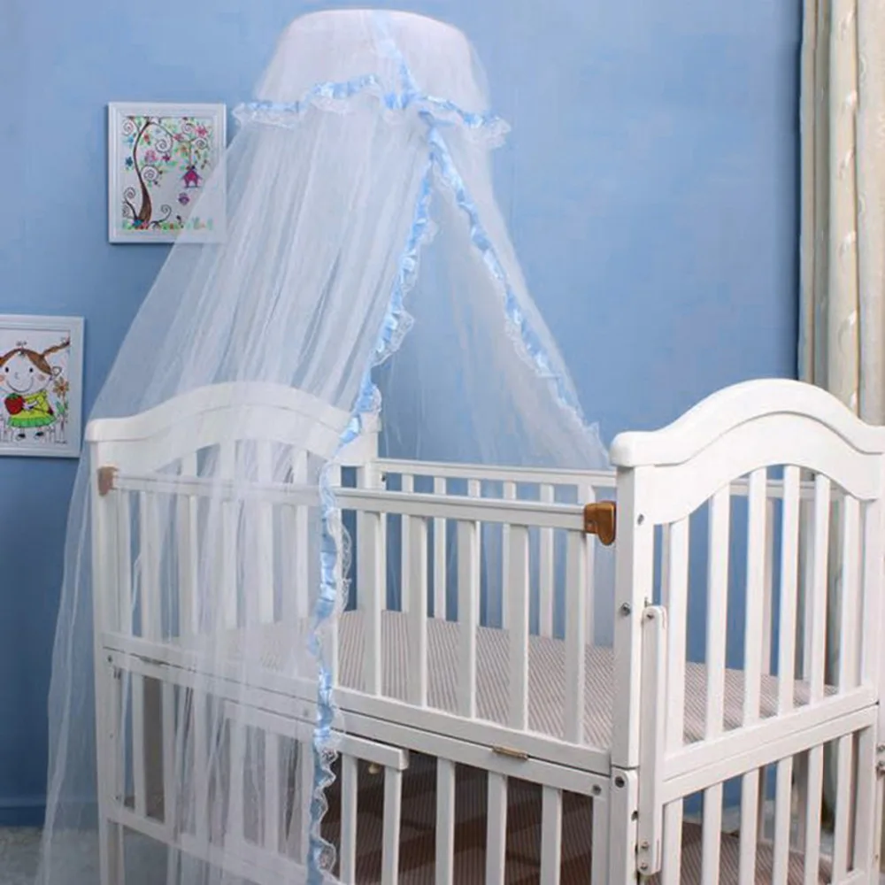 Baby Crib Baby Bed Tent Canopy Netting Portable Infant Mosquito Net for Baby Room Lace Princess Baby Mosquito Net with Holder 
Baby Crib Baby Bed Tent Canopy Netting Portable Infant Mosquito Net for Baby Room Lace Princess Baby Mosquito Net with Holder
