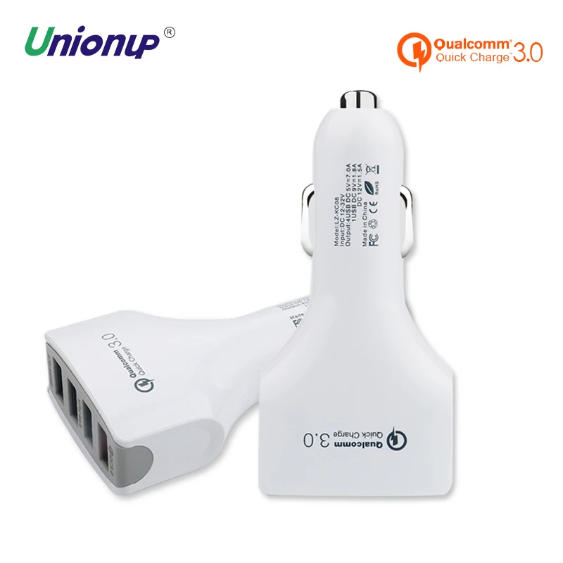 Unionup Quick Charge 3.0 Fast Charger 5V7A Output 4 Port USB Car Charger For iPhone X 8 7 Plus Samsung S8 Universal Car-Charger
Unionup Quick Charge 3.0 Fast Charger 5V7A Output 4 Port USB Car Charger For iPhone X 8 7 Plus Samsung S8 Universal Car-Charger