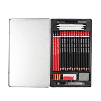 30pcs Sketch Pencil Set Professional Sketching Drawing Pencils School Students Art Supplies 3H 2H HB 2B 3B 4B 5B 6B 7B 8B 9B 10B
30pcs Sketch Pencil Set Professional Sketching Drawing Pencils School Students Art Supplies 3H 2H HB 2B 3B 4B 5B 6B 7B 8B 9B 10B