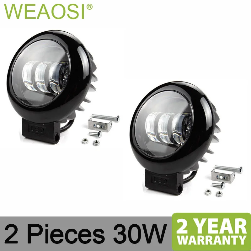 4.5" Led Work Light 30W 3000LM Motorcycles Led Headlight Lamp Scooters Fog Light LED work light 10-30V DC
4.5" Led Work Light 30W 3000LM Motorcycles Led Headlight Lamp Scooters Fog Light LED work light 10-30V DC