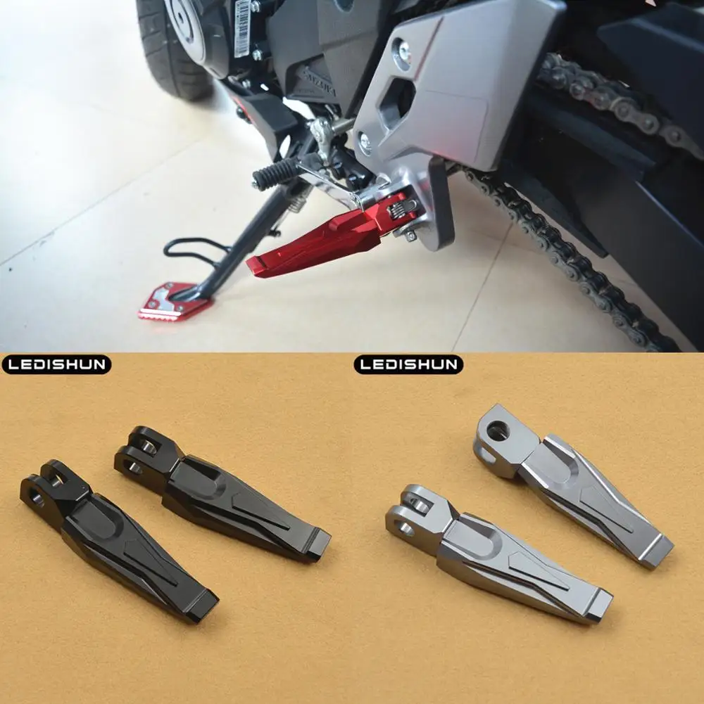 For SUZUKI SFV400 INAZUMA (GW250)GSXR1300 Hayabusa SV650 front Foot Pegs Rests Passenger Footrests Front Race Peg Kit
For SUZUKI SFV400 INAZUMA (GW250)GSXR1300 Hayabusa SV650 front Foot Pegs Rests Passenger Footrests Front Race Peg Kit