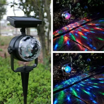 LED Solar Rotate Projector Lawn Lamp Waterproof Floor Spot Light Garden Yard Path Landscape Outdoor Decoration Novelty
LED Solar Rotate Projector Lawn Lamp Waterproof Floor Spot Light Garden Yard Path Landscape Outdoor Decoration Novelty