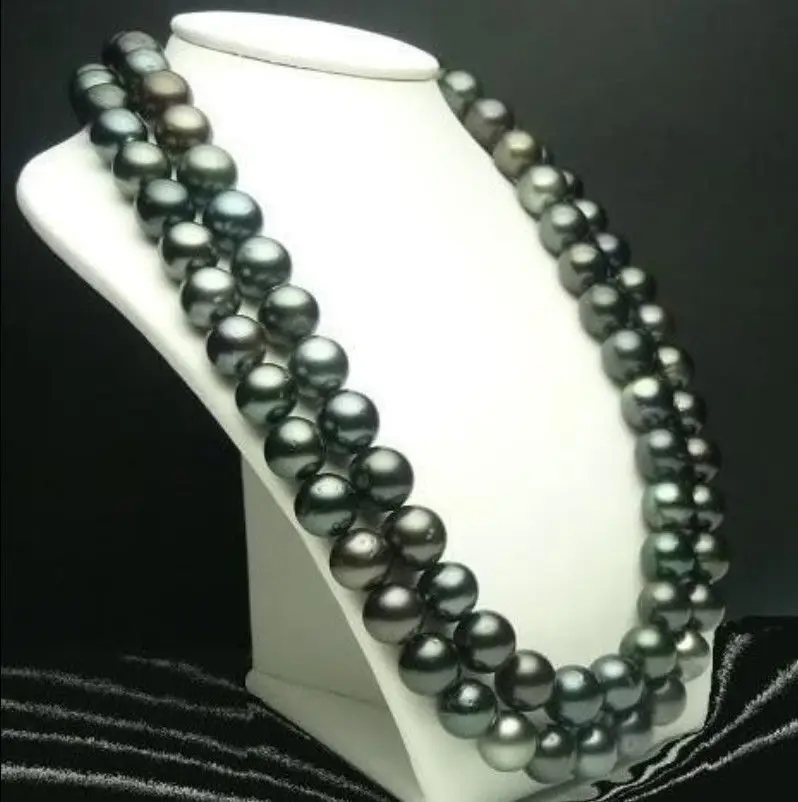 FREE SHIPPINGAAA 9-10mm Black Tahitian Cultured Pearl Necklace 50
FREE SHIPPINGAAA 9-10mm Black Tahitian Cultured Pearl Necklace 50