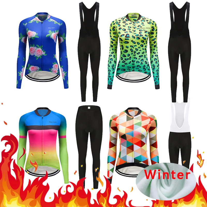Women's Winter Thermal Fleece Racing Bike Jersey Sets 2019 Female Bicycle Clothes Kit Wear Cycling Clothing Suit Maillot Uniform
Women's Winter Thermal Fleece Racing Bike Jersey Sets 2019 Female Bicycle Clothes Kit Wear Cycling Clothing Suit Maillot Uniform