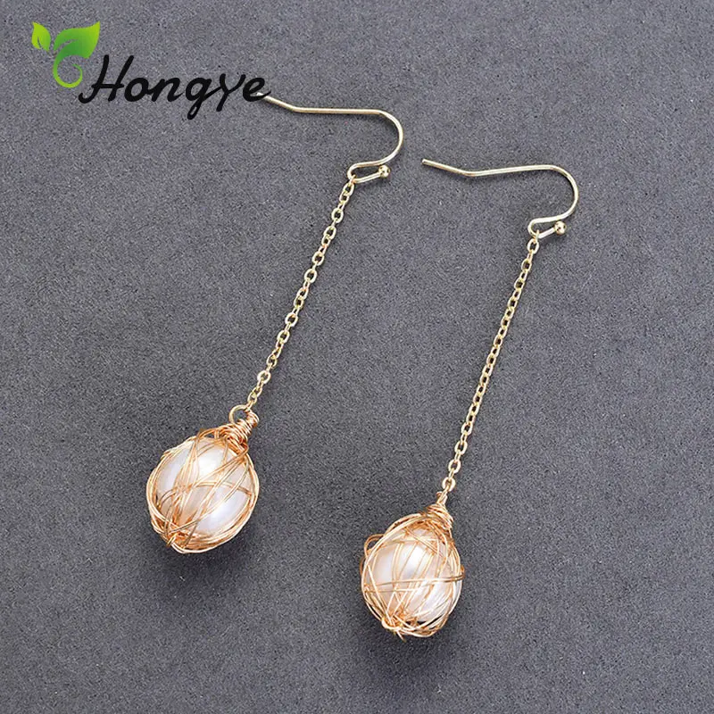 Hongye Long Drop Earrings Fashion Jewelry Ladies Party Birthday Gifts Ear Accessories Freshwater Pearl Real Gold Female Earring
Hongye Long Drop Earrings Fashion Jewelry Ladies Party Birthday Gifts Ear Accessories Freshwater Pearl Real Gold Female Earring