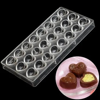 Grainrain Heart with 2 Head Chocolate Candy Mold Polycarbonate PC DIY Mould Cookie Tray
Grainrain Heart with 2 Head Chocolate Candy Mold Polycarbonate PC DIY Mould Cookie Tray
